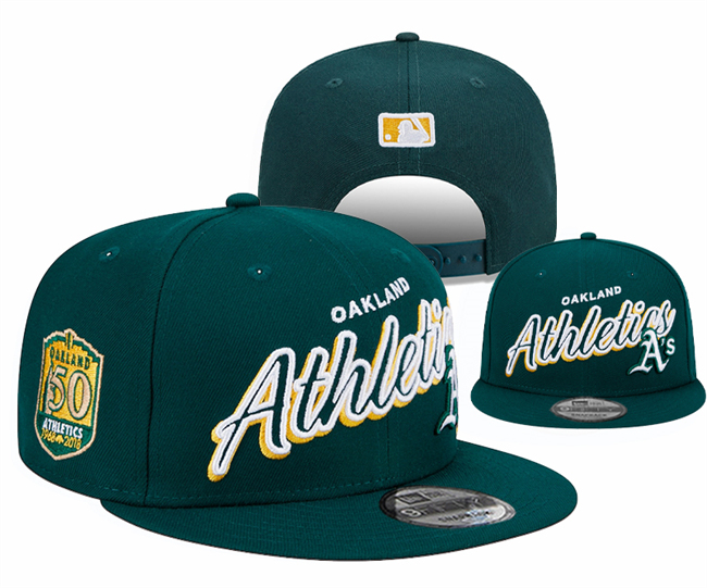 Oakland Athletics 2024 Stitched Snapback Hats 006